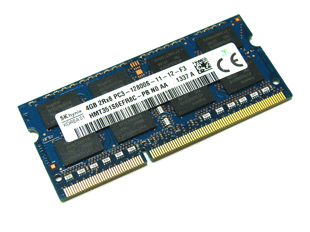 Hynix HMT351S6EFR8C-PB 4GB PC3-12800S-11-12-F3 2Rx8 1600MHz 204pin Laptop / Notebook SODIMM CL11 1.5V Non-ECC DDR3 Memory - Discount Prices, Technical Specs and Reviews - Click Image to Close