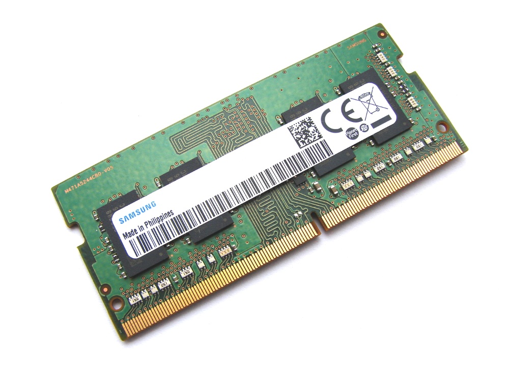 Samsung M471A5143SB1-CRC 4GB PC4-2400T-SA1-11 1Rx8 2400MHz PC4-19200 260pin Laptop / Notebook SODIMM CL17 1.2V Non-ECC DDR4 Memory - Discount Prices, Technical Specs and Reviews