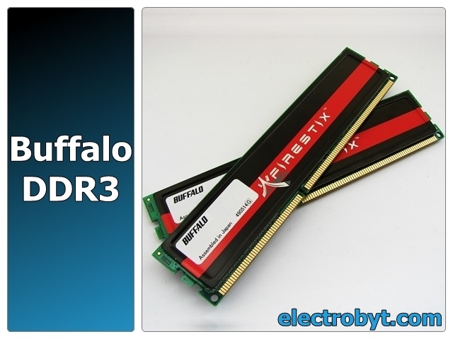 Buffalo FSH1333D3G-K2G 2GB (2 x 1GB Kit) FireStix Heat CL7 PC3-10600 1333MHz 240pin DIMM Desktop Non-ECC DDR3 Memory - Discount Prices, Technical Specs and Reviews - Click Image to Close
