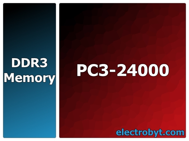 PC3-24000, 3000MHz