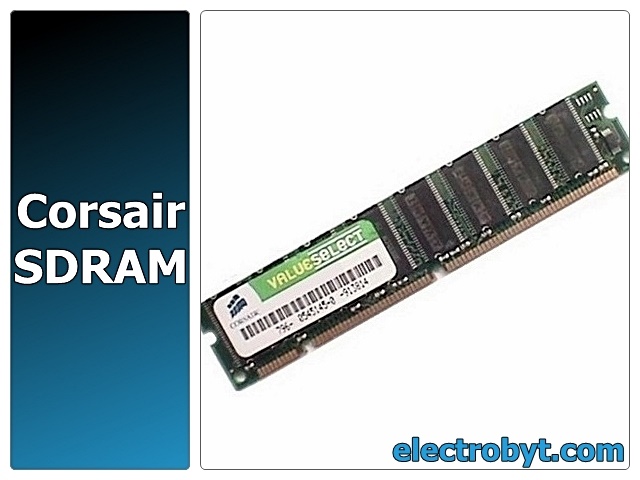 Corsair VS512MB133 512MB CL3 PC133 SDRAM Memory - Discount Prices, Technical Specs and Reviews