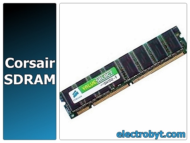 Corsair VS256MB133A 256MB CL3 PC133 SDRAM Memory - Discount Prices, Technical Specs and Reviews