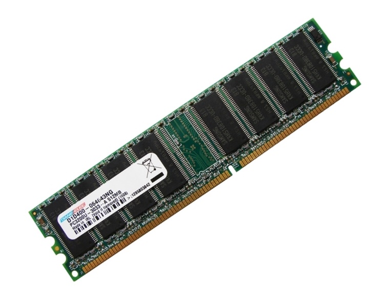 Dane Elec D1D400-064643NG PC3200U-3033-A 512MB PC3200 400MHz 1Rx8 DDR Memory - Discount Prices, Technical Specs and Reviews