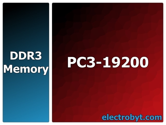 PC3-19200, 2400MHz