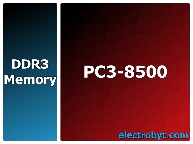 PC3-8500, 1066MHz