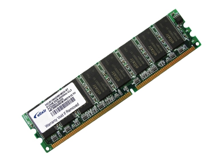 Elixir M2U51264DS8HB3G-5T PC3200U-30330 512MB PC3200 400MHz 2Rx8 DDR Memory - Discount Prices, Technical Specs and Reviews