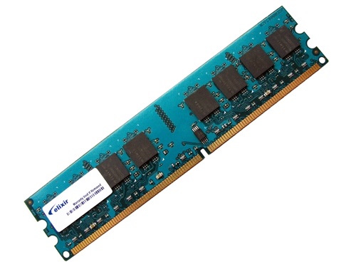 Elixir M2Y1G64TU8HB4B-3C PC2-5300U-555-12-E1 1GB 2Rx8 240-pin DIMM, Non-ECC DDR2 Desktop Memory - Discount Prices, Technical Specs and Reviews