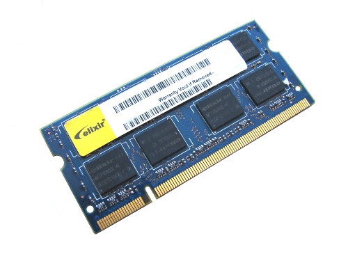 Elixir M2N2G64TU8HG4B-AC 2GB PC2-6400S-555-13 2Rx8 800MHz 200pin Laptop / Notebook Non-ECC SODIMM CL5 1.8V DDR2 Memory - Discount Prices, Technical Specs and Reviews