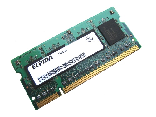 Elpida EBE11EU6ACUA-6E-E 1GB 2Rx16 PC2-5300 667MHz 200pin Laptop / Notebook Non-ECC SODIMM CL5 1.8V DDR2 Memory - Discount Prices, Technical Specs and Reviews