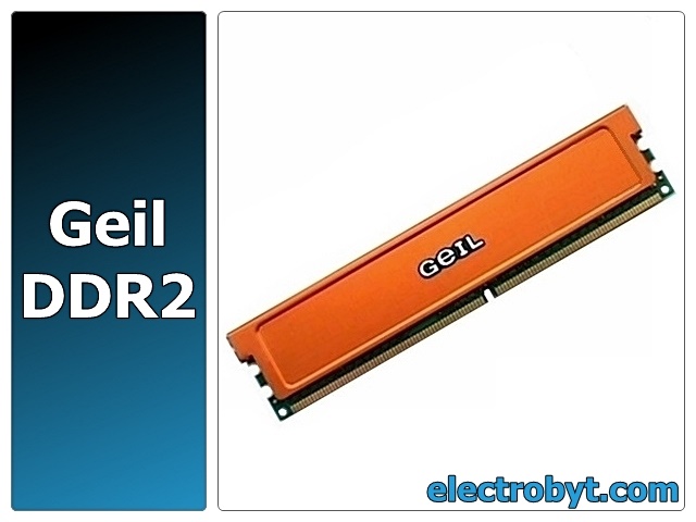 Geil GX21GB5300SX PC2-5300 1GB 240-pin DIMM, Non-ECC DDR2 Desktop Memory - Discount Prices, Technical Specs and Reviews