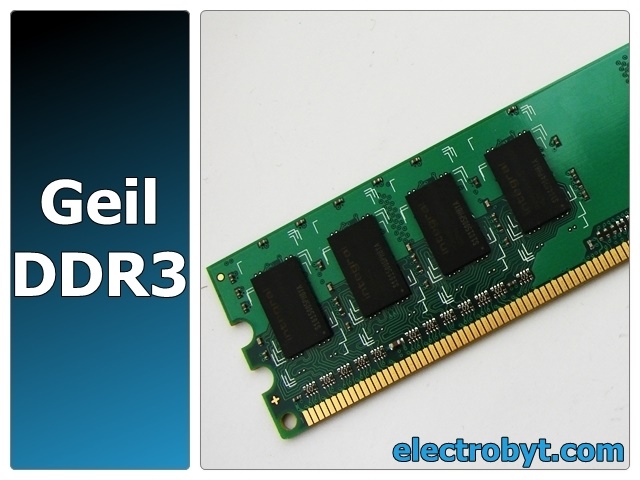 Geil GG38GB1066C8DC PC3-8500 1066MHz 8GB (2 x 4GB Kit) Green Series 240pin DIMM Desktop Non-ECC DDR3 Memory - Discount Prices, Technical Specs and Reviews
