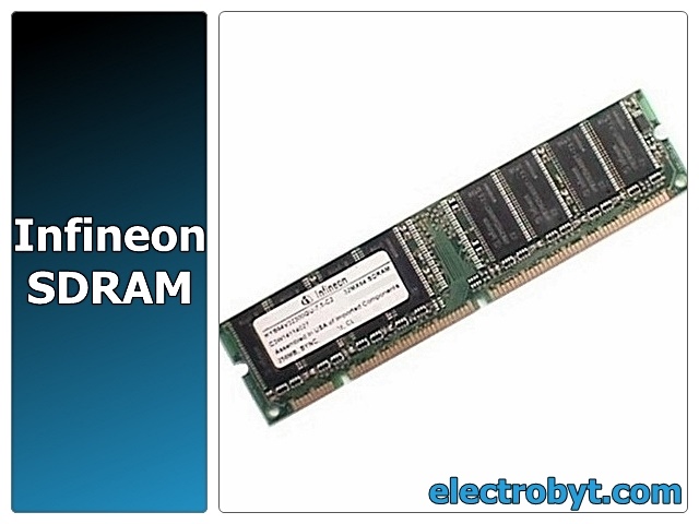 Infineon HYS64V32220GU PC100-222-620 256MB SDRAM PC100 Memory - Discount Prices, Technical Specs and Reviews