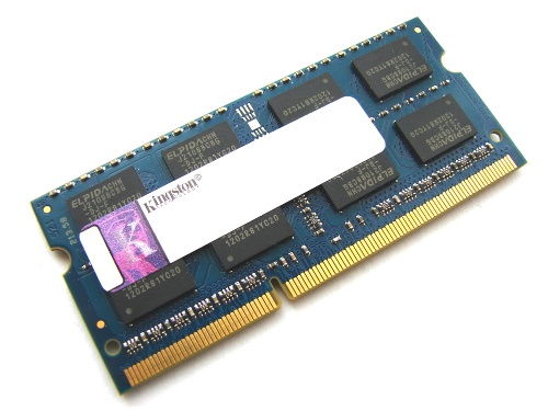 Kingston KTA-MB1333K2/8G 4GB 2Rx8 PC3-10600 1333MHz 204pin Laptop / Notebook SODIMM CL9 1.5V Non-ECC DDR3 Memory - Discount Prices, Technical Specs and Reviews