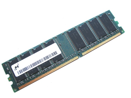 Micron MT8VDDT3264AG-265 256MB PC2100 266MHz 1Rx8 Desktop DDR Memory - Discount Prices, Technical Specs and Reviews