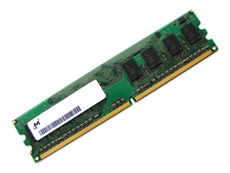 Micron MT8HTF6464AY PC2-4200U-444 512MB 1Rx8 240-pin DIMM, Non-ECC DDR2 Desktop Memory - Discount Prices, Technical Specs and Reviews