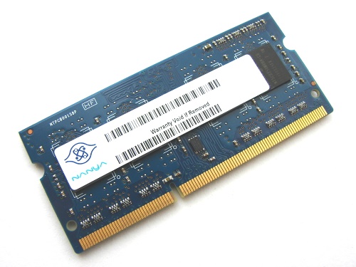 Nanya NT1GC64BH4B0PS-CG 1GB PC3-10600S-9-10-C1 1Rx16 1333MHz 204pin Laptop / Notebook SODIMM CL9 1.5V Non-ECC DDR3 Memory - Discount Prices, Technical Specs and Reviews