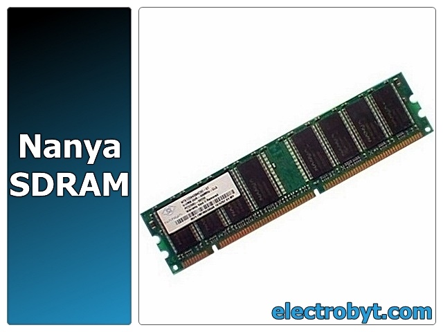 Nanya NT256S64V88A0G-75B PC133U-333-542 256MB CL3 PC133 SDRAM Memory - Discount Prices, Technical Specs and Reviews