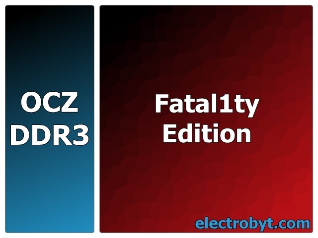 OCZ Fatal1ty Edition Low Voltage OCZ3F1600LV4GK PC3-12800 1600MHz 4GB (2 x 2GB Dual Channel Kit) 240pin DIMM Desktop Non-ECC DDR3 Memory - Discount Prices, Technical Specs and Reviews