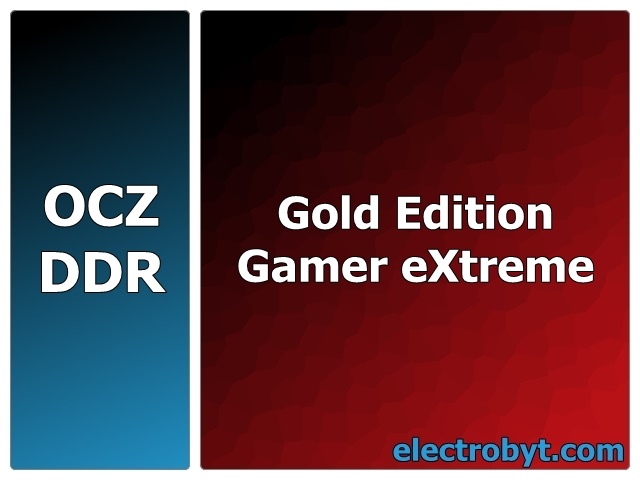 OCZ OCZ4001024ELGEGXT 400MHz 1GB Gold Gamer eXtreme XTC Edition PC3200 DDR Memory - Discount Prices, Technical Specs and Reviews