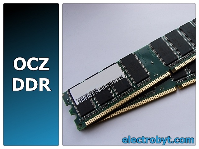 OCZ OCZ2661024VDC-K 266MHz 1GB (2 x 512MB Kit) Value Series PC2100 Desktop DDR Memory - Discount Prices, Technical Specs and Reviews