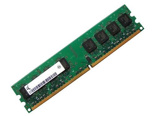 Qimonda HYS64T128000EU-2.5-C2 PC2-6400U-666 1GB 1Rx8 240-pin DIMM, Non-ECC DDR2 Desktop Memory - Discount Prices, Technical Specs and Reviews
